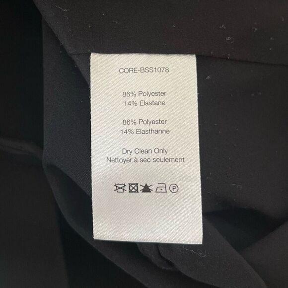 Veronica Beard Iconic Scuba Dickey Jacket 0 Extra Small Black CORE-BSS1078 $645 - Picture 9 of 11